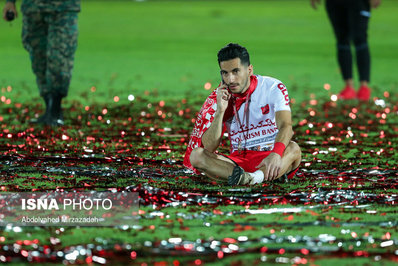 جشن قهرمانی پرسپولیس در لیگ بیستم/ تصاویر