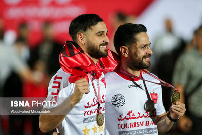 جشن قهرمانی پرسپولیس در لیگ بیستم/ تصاویر