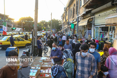 همدان در وضعیت قرمز کرونایی/تصاویر